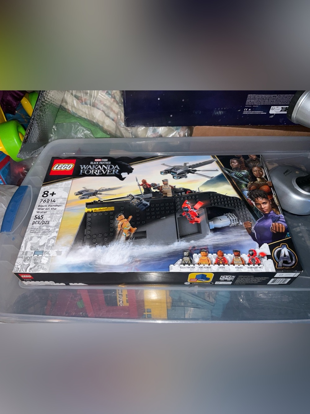 LEGO Black Panther Wakanda Forever Building Set - Black, Gray, Red - Picture 4 of 10